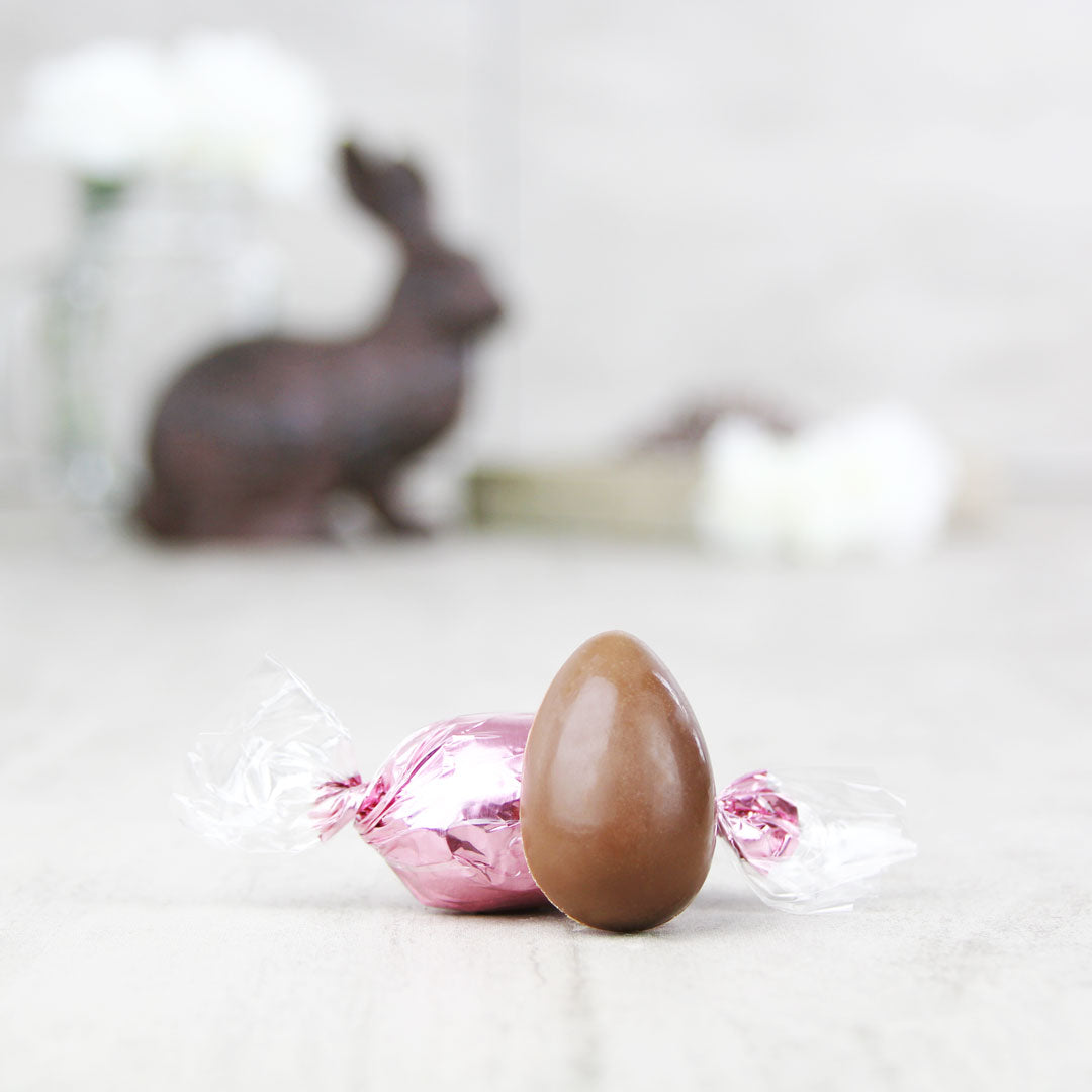 Schoko Osterei Nougat - Vollmilch 32% Kakao (2 Größen)