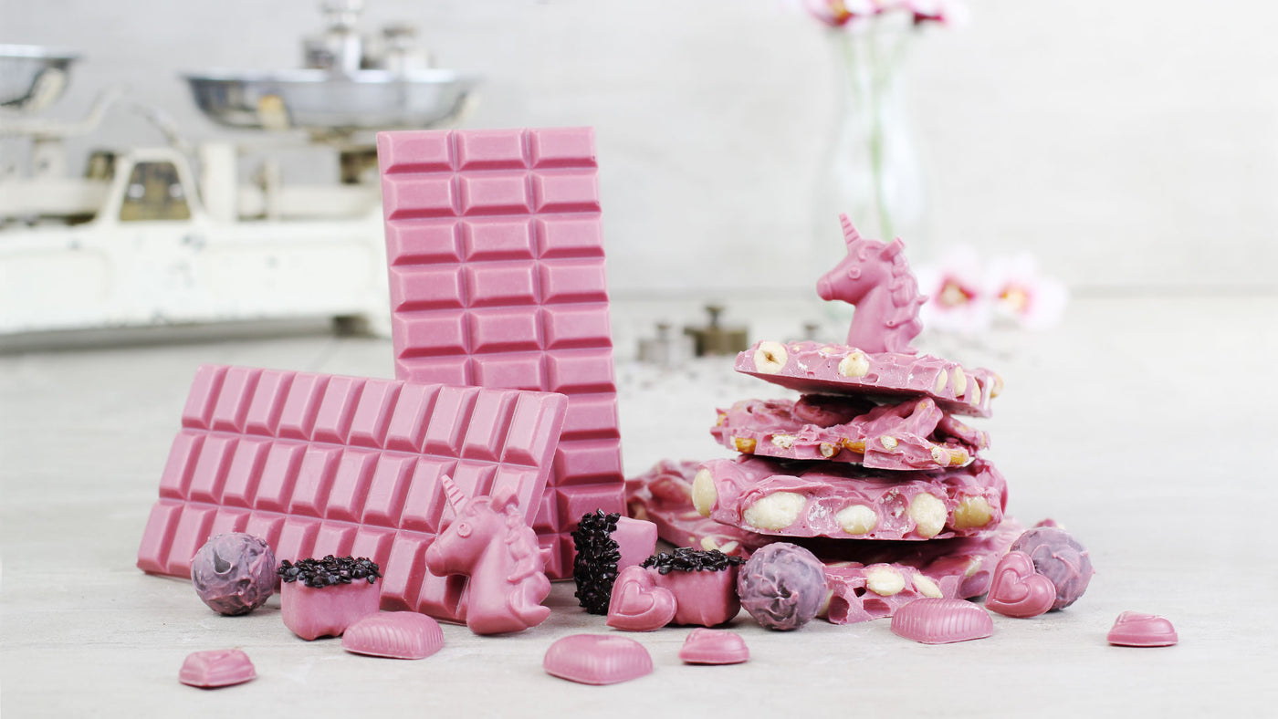 Ruby Schokolade natürliche rosa Schokolade Walter Cordes