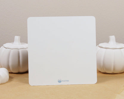 Dunkellila Halloween Karte