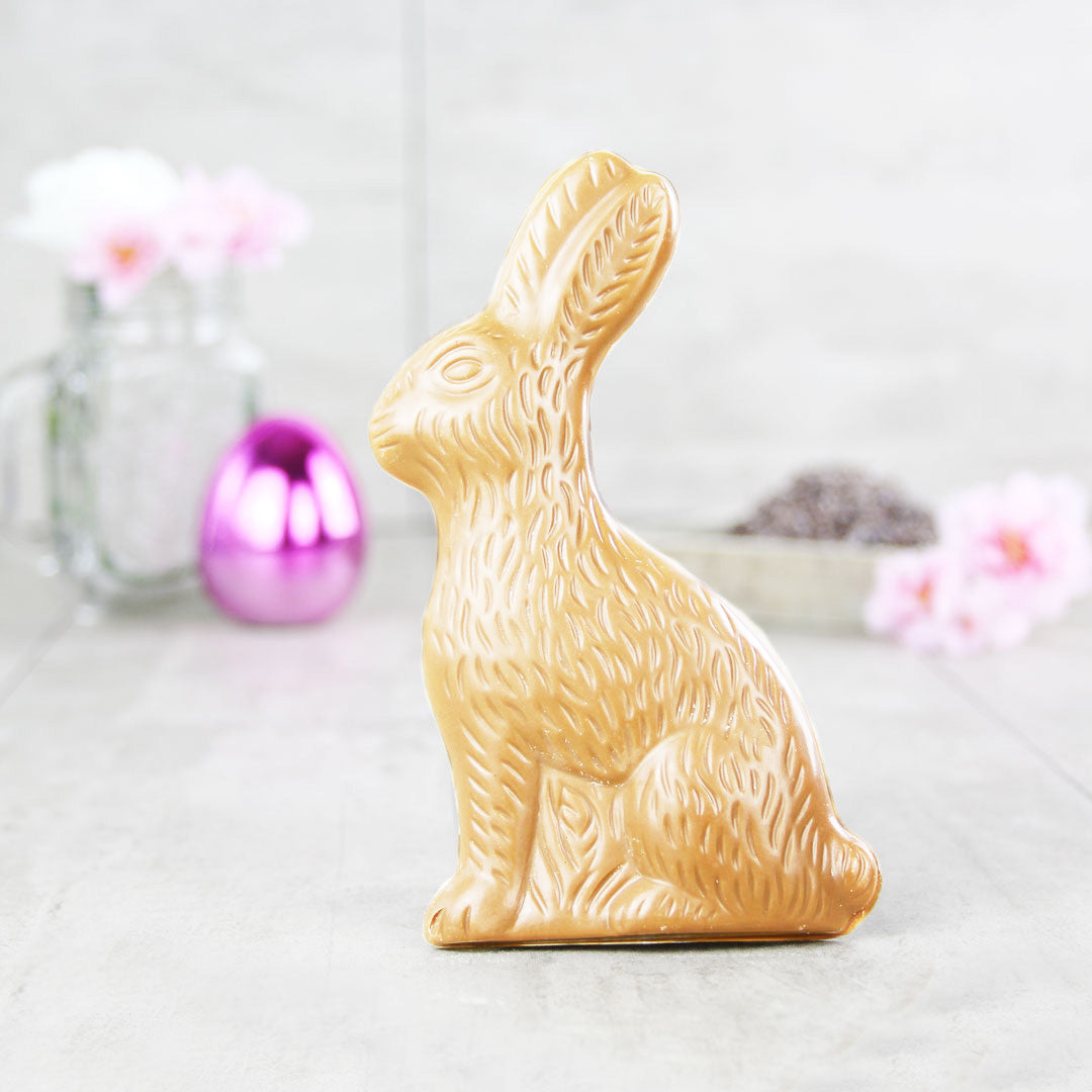 Schoko Osterhase Relief - Gold 30% Kakao